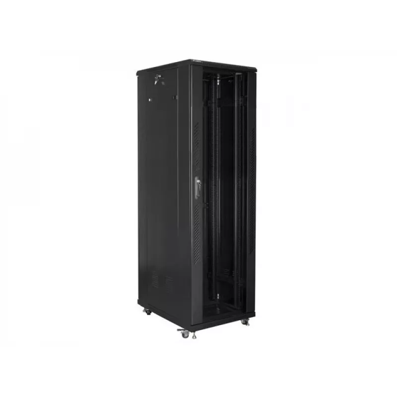 Szafa rack Lanberg FF01-6042-12B 42U Wolnostojąca Czarna