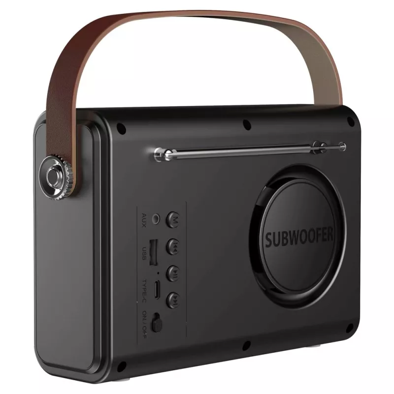 Przenośne radio Savio RS-01 Analog Czarny