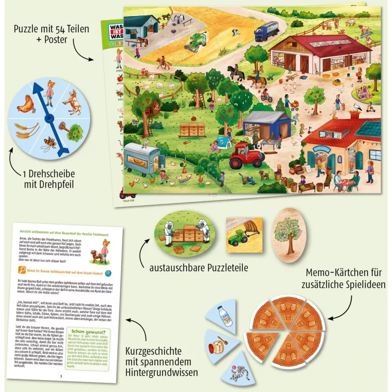 Kosmos 682651 puzzle Jigsaw puzzle 54 szt. Farm