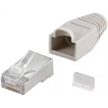 Wtyk RJ45 Goobay CAT 5e STP ekranowany z odciążką