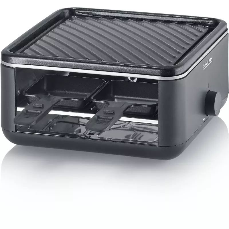 Severin RG 2360 raclette grill 4 person 800 W Czarny