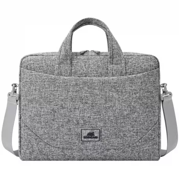Torba na laptopa Rivacase 7921 do laptopów 14-calowych, jasnoszara