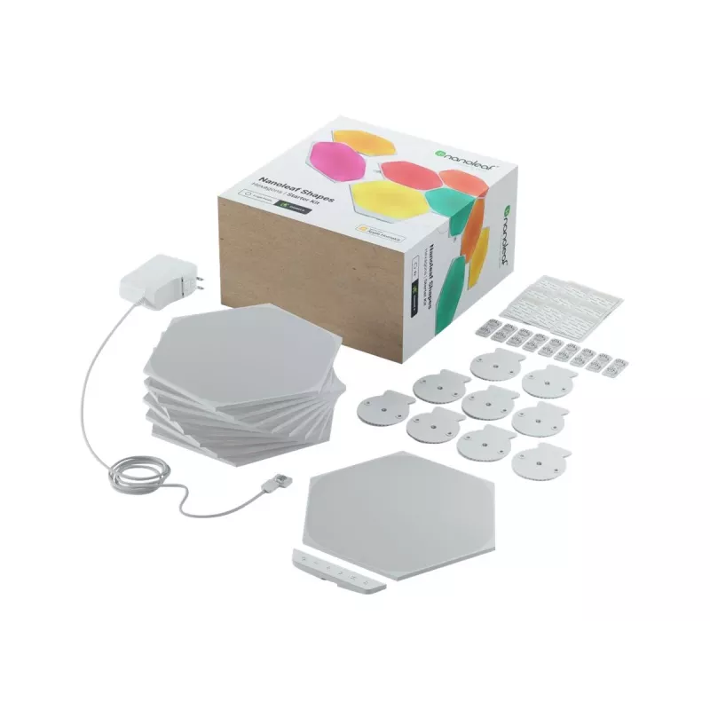 Nanoleaf HEXAGON SMARTER KIT LED Light Panels biały 7 pcs