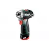 Wiertarka pistoletowa Metabo PowerMaxx BS BL Q, 12 V, 2 Ah, 1500 obr./min, 900 g