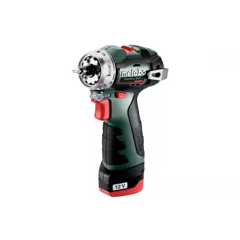 Wiertarka pistoletowa Metabo PowerMaxx BS BL Q, 12 V, 2 Ah, 1500 obr./min, 900 g