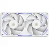 NZXT F280X RGB 140mm ARGB wentylatory do obudowy - biały, zestaw 2 szt.