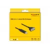 DeLOCK adapter USB 2.0 na szeregowy RS-232 50 cm FTDI Czarny