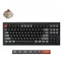 Klawiatura mechaniczna Keychron V3 Ultra 8K — QWERTY, Bluetooth i przewodowa, RGB, czarna
