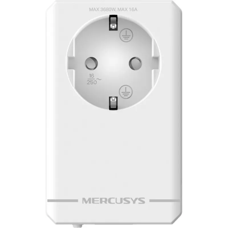 MERCUSYS MP500P KIT - AV1000 Gigabit Passthrough Powerline Starter Kit z gniazdem