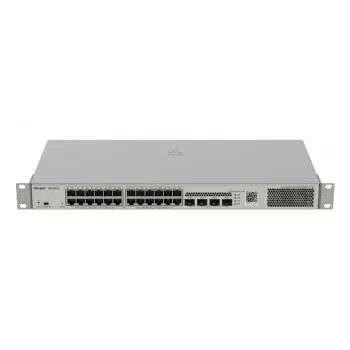 Ruijie Networks RG-NBS3100-24GT4SFP-P-V2 przełącznik sieciowy Zarządzalny L2 Gigabit Ethernet (10/100/1000) Power over Ethernet (PoE) Metaliczny