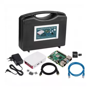 RASPBERRY Pi 3B+ 1GB Pełny Zestaw 1GB/Obudowa/Karta SD 32GB/Akcesoria (RPI3B+-FULL-KIT)