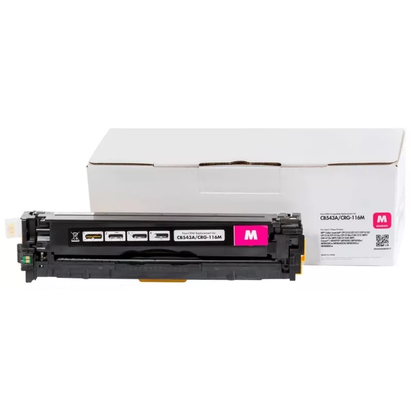 Kompatybilny tusz Static-Control Hewlett-Packard CB543A/CE323A/CF213A/ Canon CRG716, magenta, 1800 str. IP Sa
