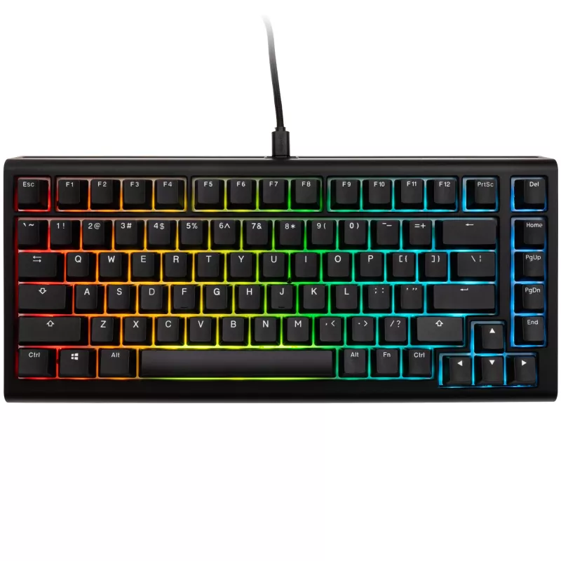 Klawiatura gamingowa Ducky Tinker 75 USB US English Czarny