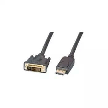 Kabel EFB-Elektronik DisplayPort/DVI 24+1, wtyk-wtyk, 1m, czarny, Producent: EFB Elektronik (K5564SW.1V2)