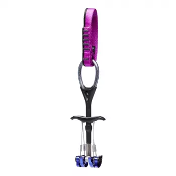 Kostka wspinaczkowa Camalot Czarny Diamond C4 Violet — lina Ø 1,96–3,35 cm, waga 93 g, 1 szt.