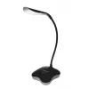Lampa stołowa ESPERANZA ELD105K MIMOSA — Lampa biurkowa LED z lampką nocną, czarna