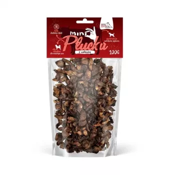 SYTA MICHA Mini wołowe płuca - przysmak dla psa - 100g