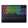 Mechaniczna klawiatura gamingowa Razer CzarnyWidow V4 Pro 75% bezprzewodowa, częstotliwość odpytywania 4000 Hz, przełączniki pomarańczowy Tactile