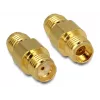DeLOCK - Adapter antenowy - SMA (W) - SMA (W) (88478)