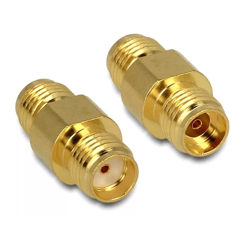 DeLOCK - Adapter antenowy - SMA (W) - SMA (W) (88478)