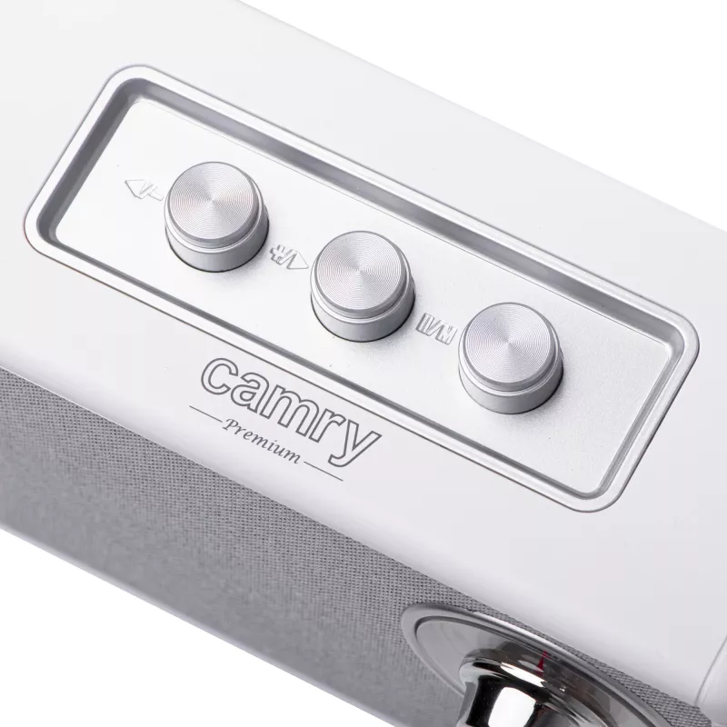 Głośnik Camry z radiem | CR 1902 W | 5 W | Bluetooth | Biały | Połączenie bezprzewodowe