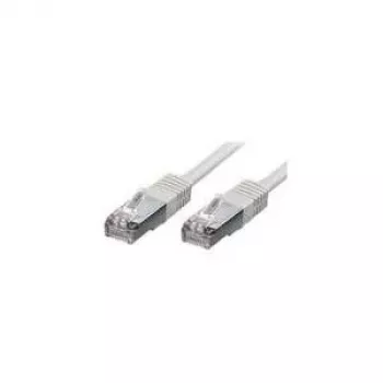 equip - Kabel krosowy - RJ-45 (M) do RJ-45 (M) - 30,0m - SF/UTP - CAT 5e - Formowany - Szary (705830)