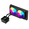 Chłodzenie cieczą CPU Gamemax | GLACIER 240 LCD BK | Intel, AMD