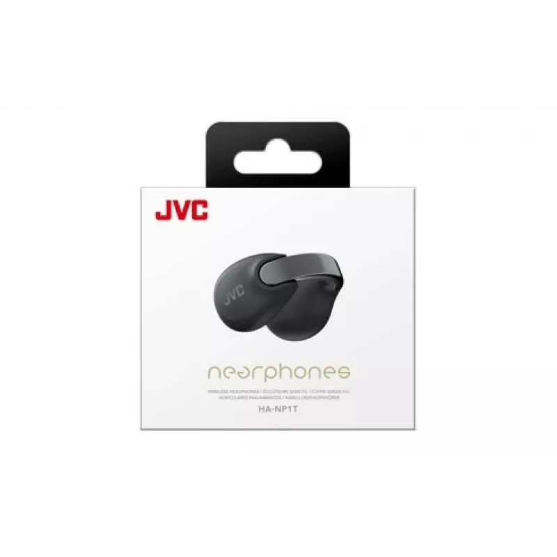 JVC Nearphone Zestaw słuchawkowy True Wireless Stereo (TWS) Ear-clip-on Połączenia/Muzyka Bluetooth Czarny