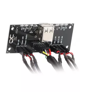 Wewnętrzny kabel zasilający Alphacool 25054 80 m proste złącza