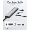 Goobay Slim 4-Port USB-Hub USB-C na USB-A 5 Gbit/s - Plug USB 3.2 (76563)