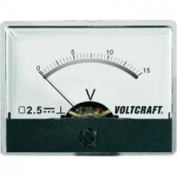Voltcraft AM-60X46/15V/DC miernik instalacyjny AM-60X46/15V/DC 15 V miernik magnetoelektryczny