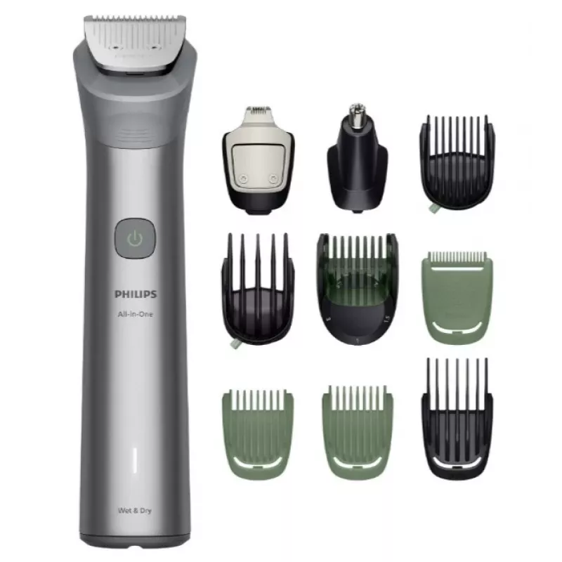 Uniwersalna maszynka wielofunkcyjna Philips MG5951/15 — 11 w 1, maks. długość 16 mm, regulacja co 0,5 mm, akumulatorowa