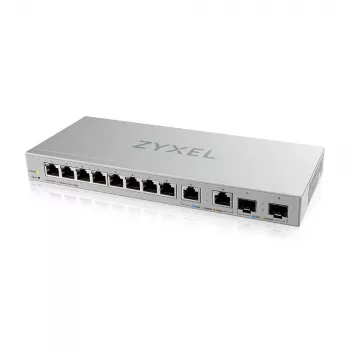 Przełącznik sieciowy Zyxel XGS1210-12-ZZ0102F zarządzany Gigabit Ethernet (10/100/1000) Szary
