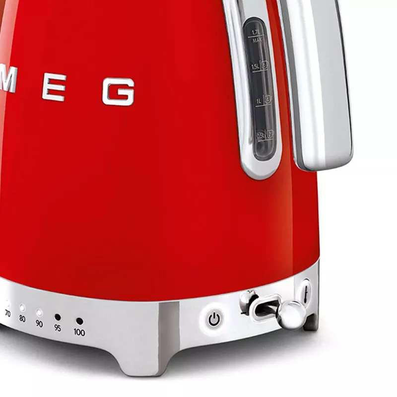 Czajnik elektryczny Smeg 1.7L 2400W Czerwony