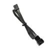 Kabel 4-pin na 4-pin, 0,3 m, czarny, No name ZUAD-771