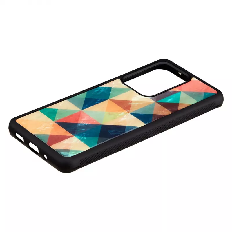Etui ochronne iKins do Samsung Galaxy S20 Ultra, mozaikowa czerń