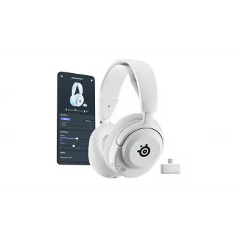 Steelseries Arctis Nova 5P Wireless Headset headband Gaming USB Type-C Bluetooth biały