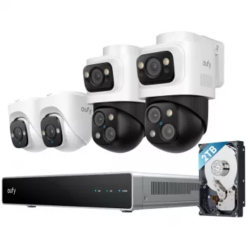 System bezpieczeństwa NVR EUFY S4 Bullet-PTZ+ Turret Cam (E8E00325)