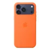 Apple iPhone 17 Pro Max Silikonowe Etui MagSafe Pomarańczowe