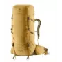 Plecak DEUTER Aircontact Core 60+10 — 60 L (rozbudowa +10 L), 2,1 kg, unisex, żółty