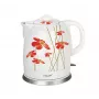 Czajnik elektryczny Feel-Maestro MR-066-RED FLOWERS 1,5 L 1200 W Czerwony, Biały