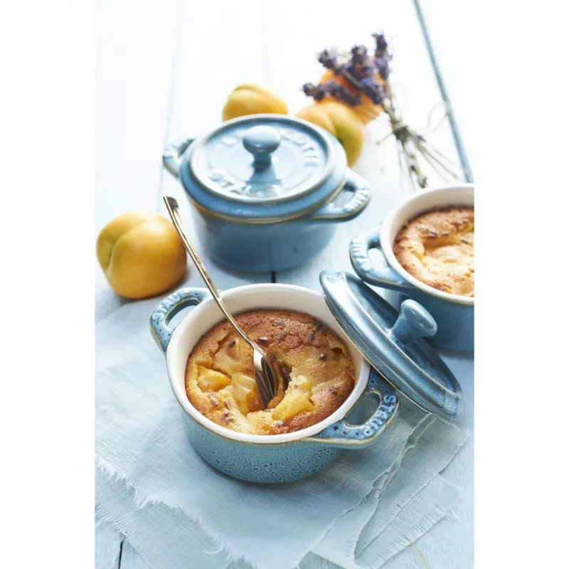 Staub Mini Cocotte Round, 4 szt. - 200ml, Antique Turquoise