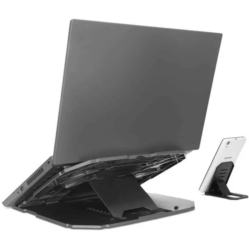 Podstawka pod laptopa Lenovo 4XF1A19885 Czarna Regulowana wysokość 0-190mm