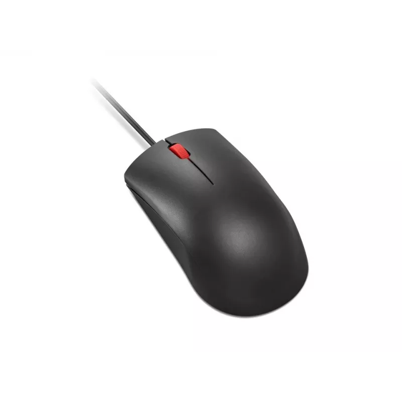 Przewodowa mysz USB-A Lenovo 120 — Czarna, symetryczna, 1600 DPI, 3 przyciski, kabel 1,5 m