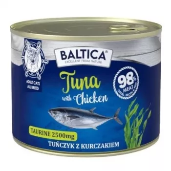 BALTICA Excellent Tuna with chicken - mokra karma dla kota - 185g