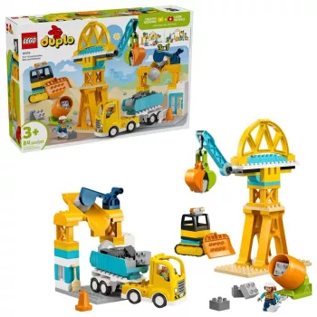 LEGO DUPLO 10476 3 w 1 Plac budowy i pojazdy