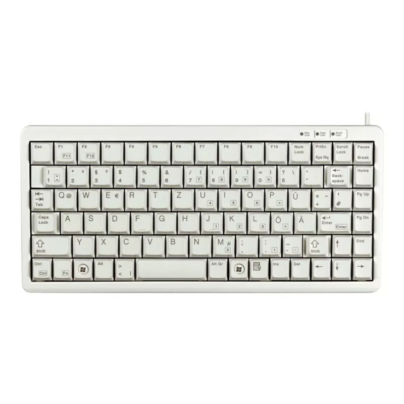 CHERRY G84-4100 klawiatura Uniwersalna USB QWERTZ niemiecki Szary
