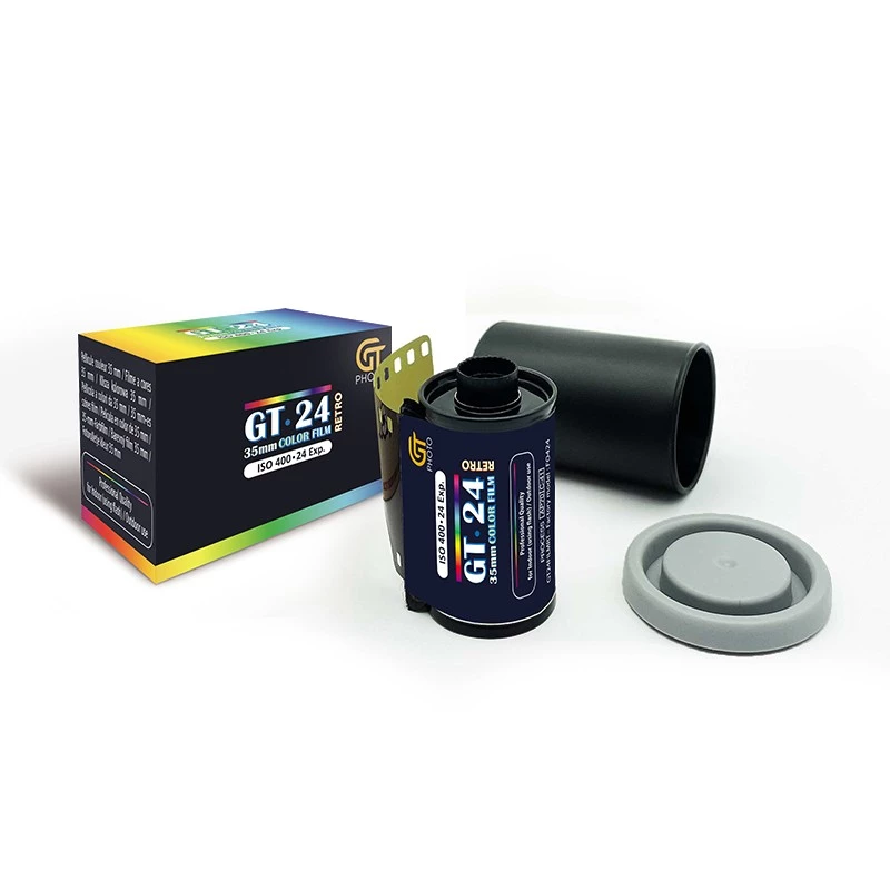 Film fotograficzny 35mm GT Photo GT24FILMRT Retro – format 35mm, film kolorowy negatyw