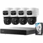 Rejestrator NVR do monitoringu Eufy S4 Max — 8-kanałowy, 4K (3840×2160), HDD 2 TB (do 16 TB), Czarny/Szary/Biały