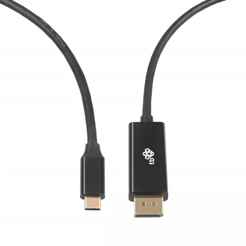 Kabel USB-C do DisplayPort TB AKTBXVDUSBCDP2B 2 m — czarny
